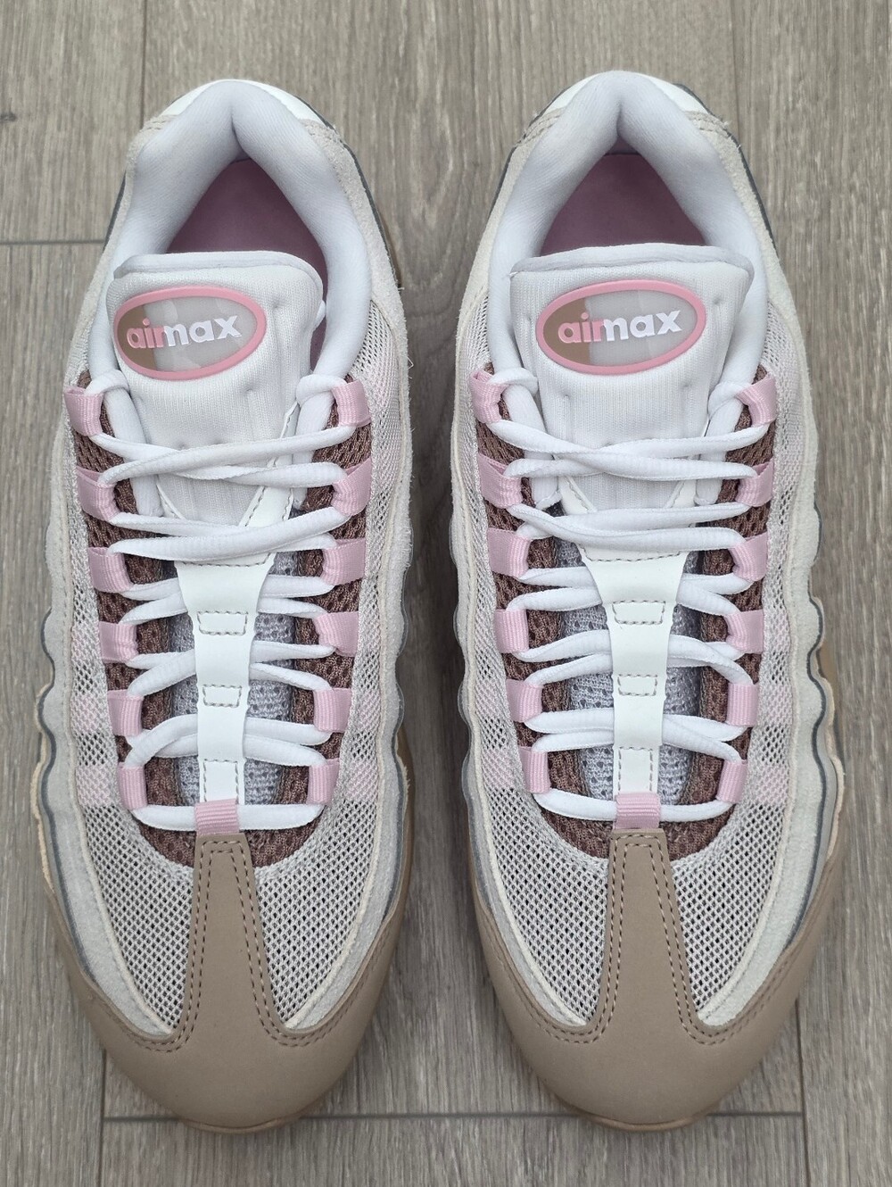 Nike Air Max 95 Big Bubble Shoe Sanddrift IB6396-201 Womens Sz 8.5 New MSRP $190